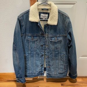 Goodfellow Men’s Sherpa Lined Jean Jacket